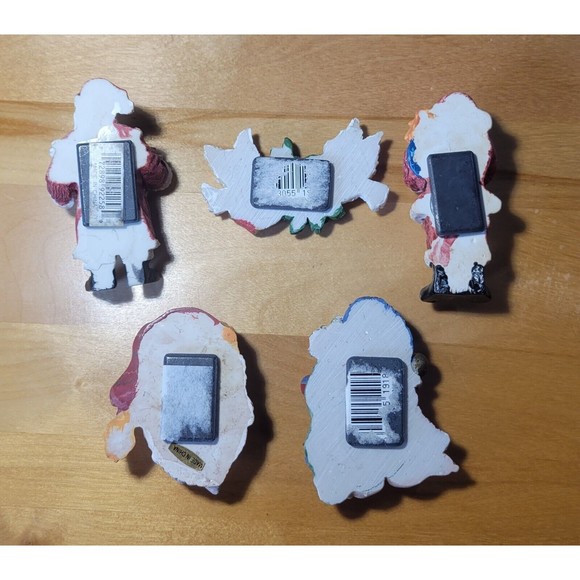 Vintage Assorted Christmas Small Magents 15 Pcs Lot Santa Doves Holiday Presents - Picture 5 of 7